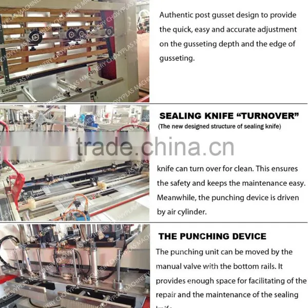 Fully Automatic T-shirt Bag Type and Plastic Material Grocery Bag Making Machine photo-3