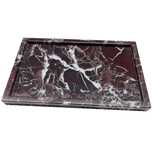 Поднос из мрамора Rosso Lepanto от SinoTopstone в продаже