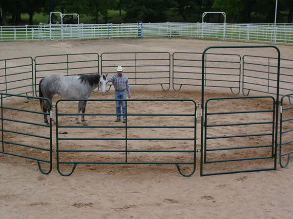 2025 Hot Sale Cheap Field Yard Horse Goat Sheep Corral Panels Farm Fence Panels Cattle Fence on Farm With High Quality photo-3