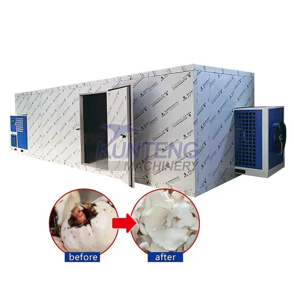 Hot Air Circulation Drying Room Fresh Vegetable Konjac Cassava Chips Garlic Peel Dryer Machine