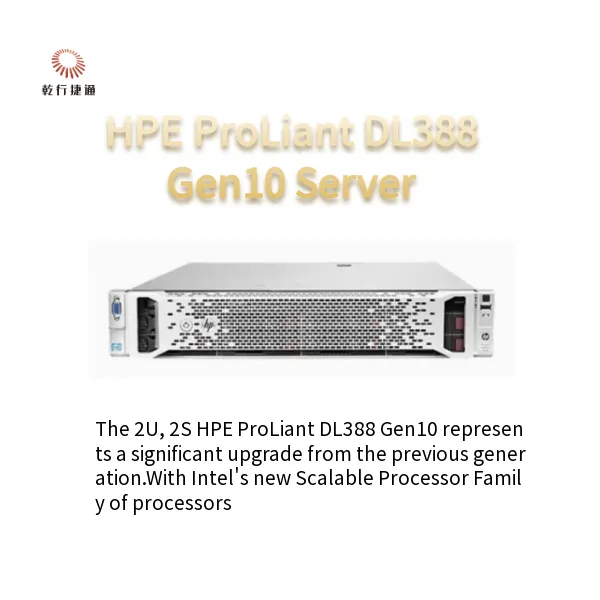 Future-proof Enterprise IT Server HPE DL388 Gen10 Rack Server photo-5