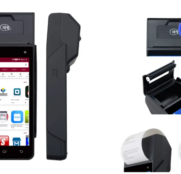 Z90 Handheld Android POS Machine Built-in 58mm Thermal Printer for Restaurant & Shop photo-3