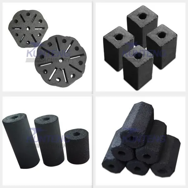 Customization Shape Automatic Olive Waste Briquette Machine Smokeless Carbon Press Machine EPC photo-4