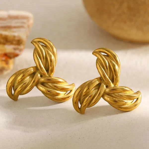 Stainless Steel Earrings Supplier Brand Label Packaging Quality Inspection ISO Compliant photo-4