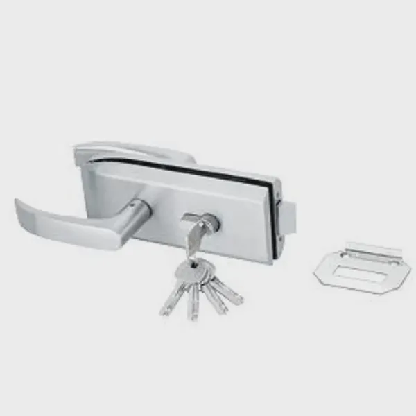 Glass Door Patch Lock for Restroom Partitions