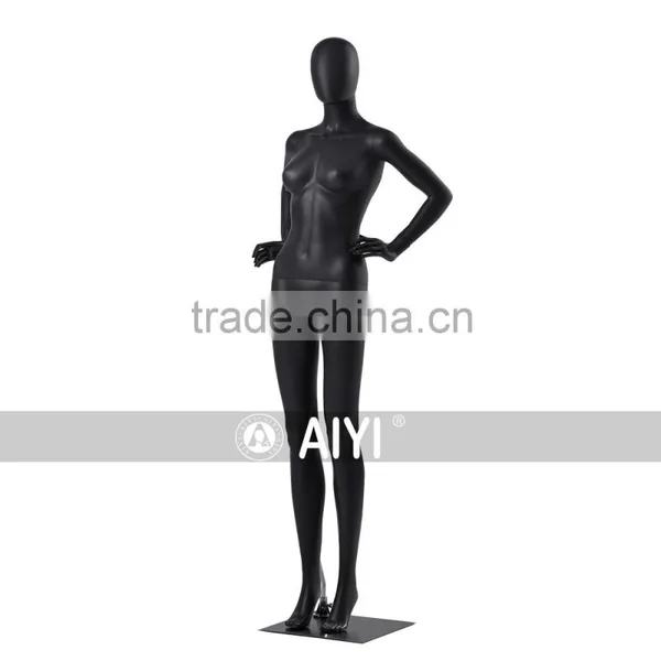 Fashion Display Female Popular Model With Egg Head photo-3