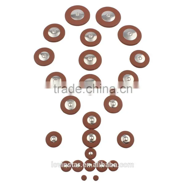 Professional Soprano Saxophone Brown Leather Pad photo-3