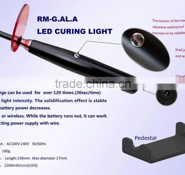 1000mw Dental Teeth Whiten Dental Curing Light /LED Curing Light photo-4