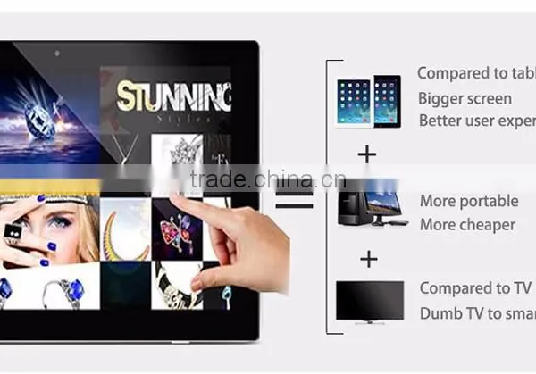 21.5 inch All in one desktop pc wall mounted Android4.4 kitkat, Rockchip 3188 Quad core 1.8Ghz, 1GB DDR3 8GB Nand,Bluetooth