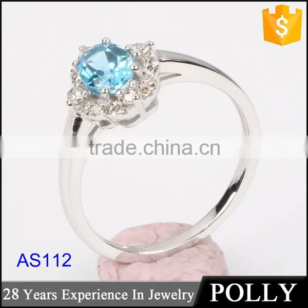 S925 Silver Wedding and Engagement Rings With Clear Zircon Green Stone Ruby Ring Women Jewelry photo-5