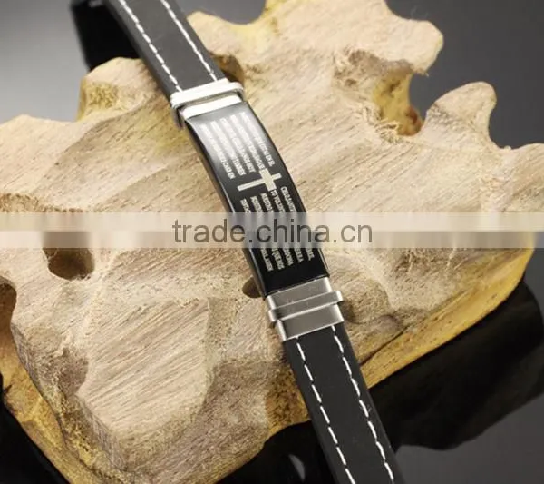 Best Sale Connectable Silicone Bracelets for Gift photo-4