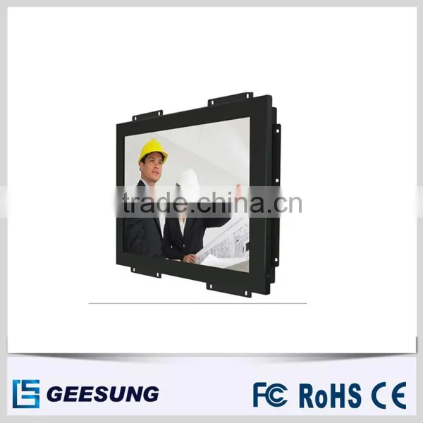 15 Inch Metal Case Open Frame Monitor HDMI+USB+VGA Port photo-3