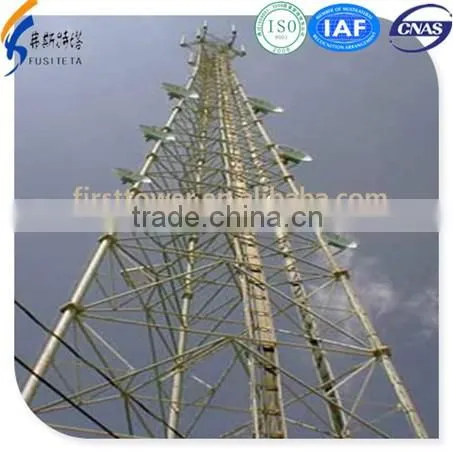Manufacturer Self Supporting Steel Lattice Communication Tower photo-2
