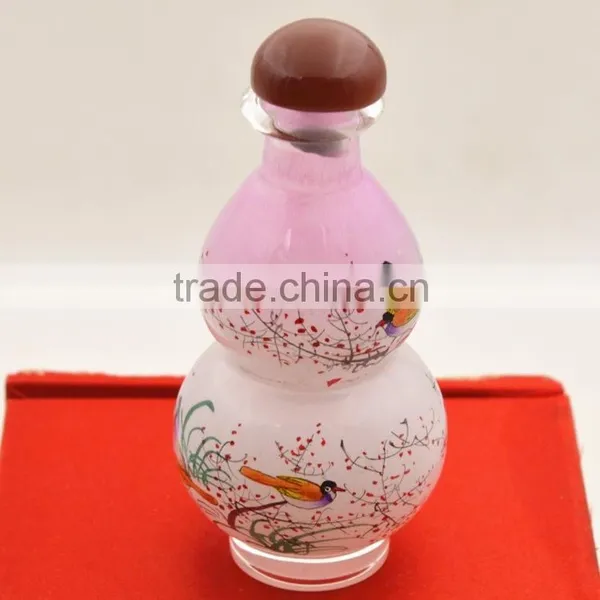 Chinese Antique Custom Handpainted Snuff Bottle photo-2
