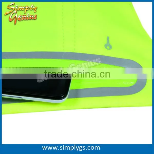 (super Hot) Polymer Waterproof Running Belt Fluorescent Green photo-4