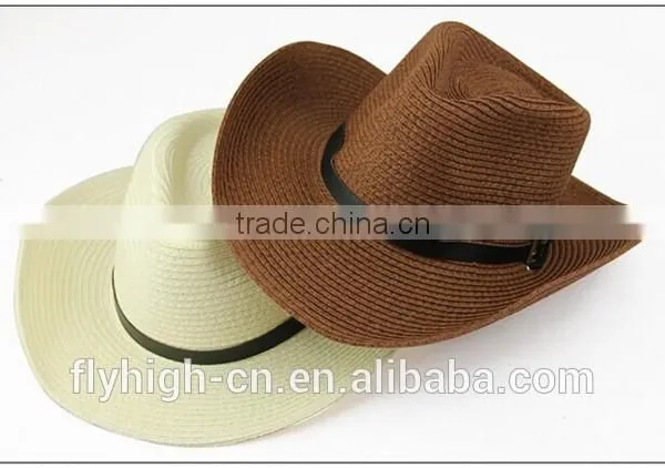 Custom Men's Straw Cowboy Hat photo-2