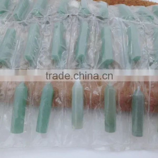 Wholesale Natural Tiger Eye Gems Stones Hexagonal Crystal Amazonite Point Healing Necklaces Earrings Pendant Beads Jewelry photo-3