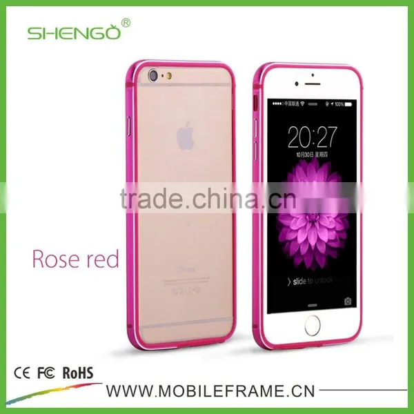New Design Soft TPU With Metal Bumper for IPhone 6 photo-6