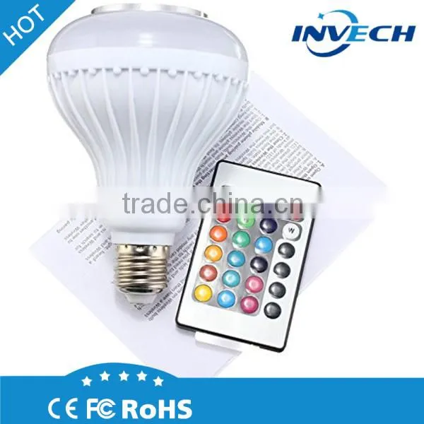 Smart Wireless Bluetooth Led Lights Bulb Led Bulb With Bluetooth Speaker photo-2