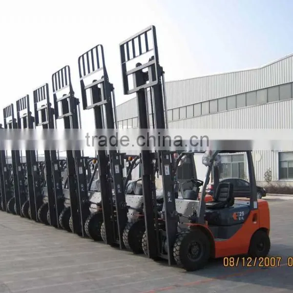 Brand New China 2.5t Mini Forklift With Nissan Engine Gasoline Forklift photo-5