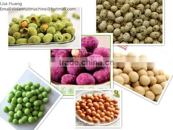 Factory Direct Supply Automatic Purple Potato Peanut Coating Equipment Manufacture photo-5