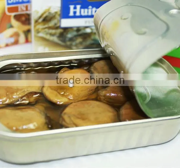 High Quality Canned Smoked Oysters With Vegetable Oil photo-2