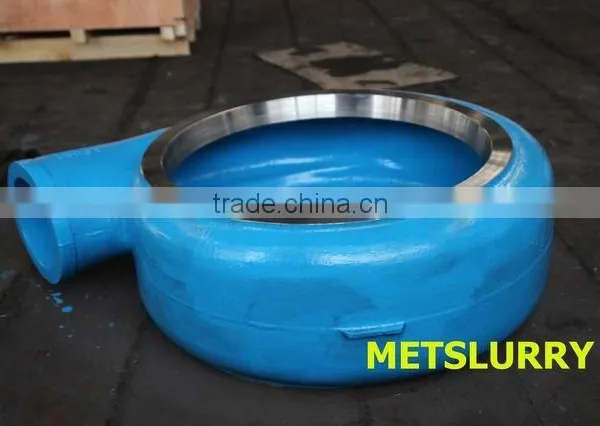 Metslurry Wear Resistance and Corrosion Resistance Volute Liner for Slurry Pump photo-2