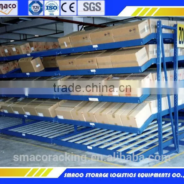 2015 Hot Sale Roller Slides Pipe Flow Through Racking photo-5