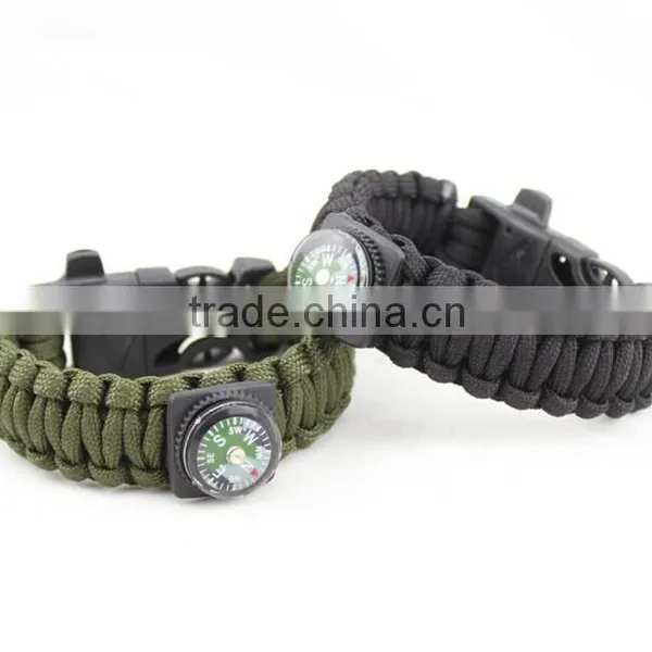 2016 Hot Custom Paracord Bracelet Woven Bracelet With Compass photo-4