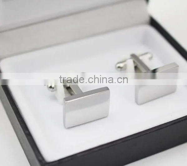 Fashion 316L Stainless Steel Factory Wholesale Cufflink With Box photo-5