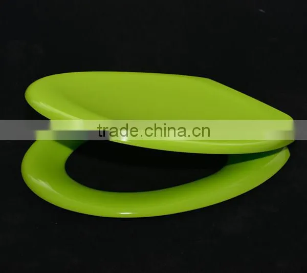 Green Toilet Seat With Soft Close Quick Release Hinge photo-3