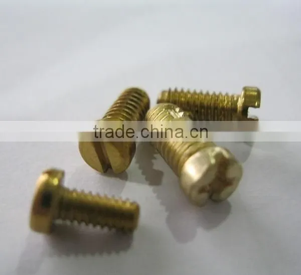 Brass Screw, Fastener, Metal Rivet Pin & Cold Forging Part photo-3
