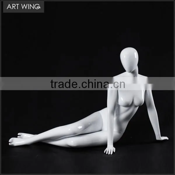 High Gloss Full Body Skiing Sexy Pose Female Mannequin Supplier's Choice photo-2