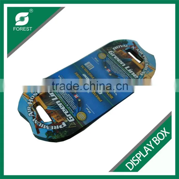 LARGE SIZE CORRUGATED DISPLAY HOLDERS WITH FULL PRINTING FLAT PACK FOLDABLE SHIPPING BOXES WITH HANDLES photo-3