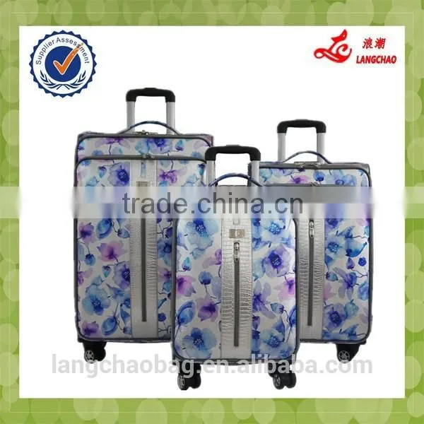 Four Wheels Soft Luggage Sets High Quality Spinner Luggage New Luggage Suitcase photo-2