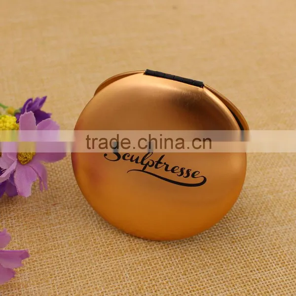 Wholesale Gold Mirror Pocket/ Mini Makeup Compact Mirror With Dancing Girl photo-4