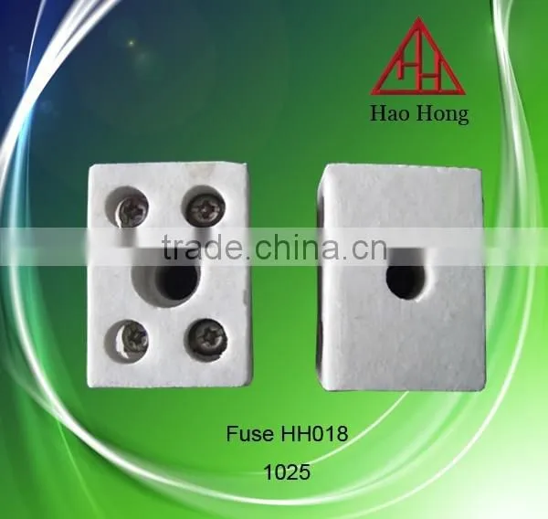 HAOHONG ceramic wire terminal block heat resistant 1025 10A 2 wire 5 holes