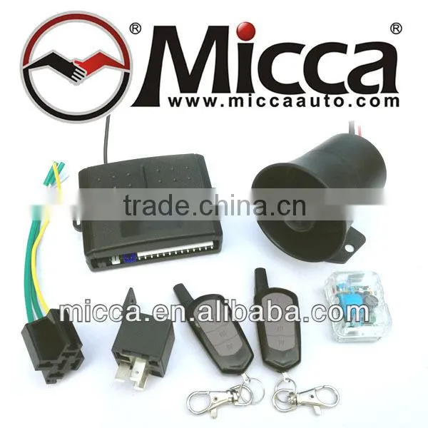 MICCA ROLLING CODE CAR ALARM SYSTEM WITH ON-BORAD RELAY UNIVERSAL SIGNALS, Oto Alarm Sistemleri, Autoalarmy, AUTO ALARM(OW350) photo-2