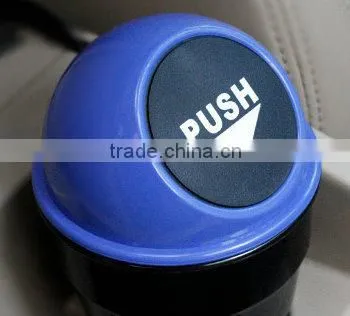 BT05A PP Material Promostional Smart Car Mini Plastic Push Bin With Swing Lid photo-3