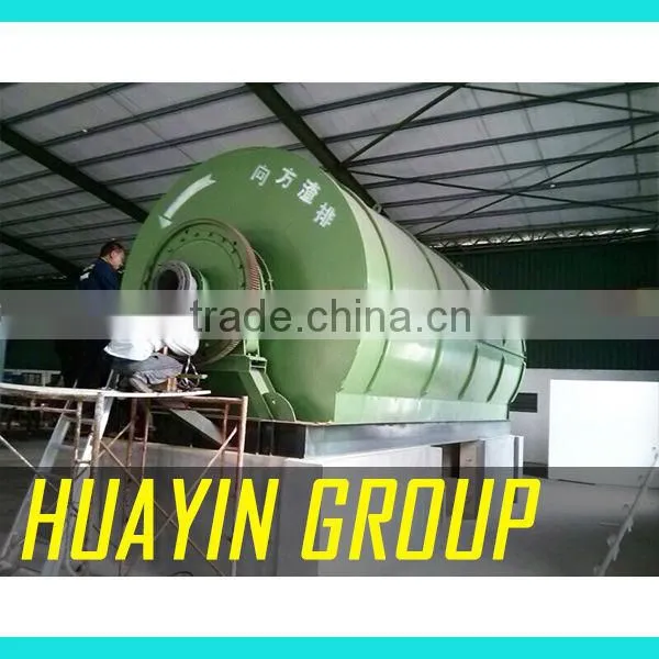 Install in Greece Scrap Plastic Pyrolysis to Diesel Plant photo-3