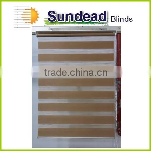 Zebra Blinds Zebra Fabric Keep Privacy and Enjoy Sunlight Zebra Roller Blind photo-3