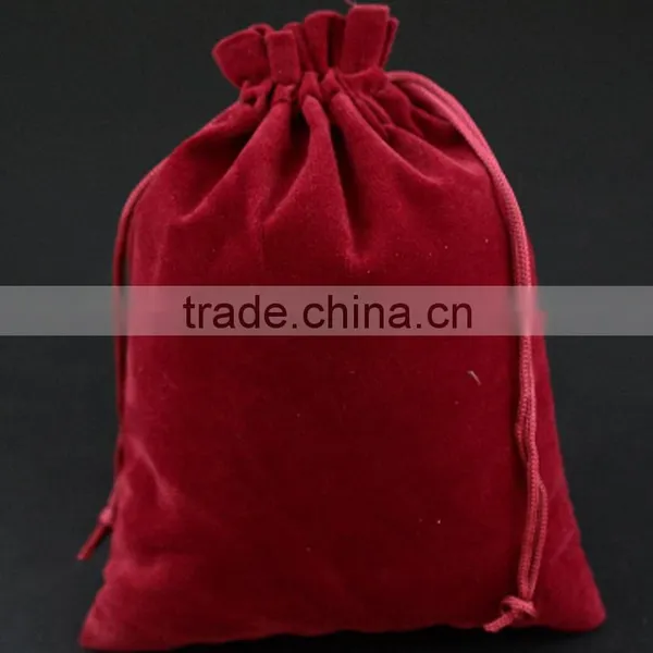Brand New Middle Drawstring Velvet Jewelry Bags With Great Price photo-2