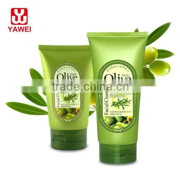 Exfoliating Facial Cleanser 100g/200g Olive Oil Face Foam Cleanser