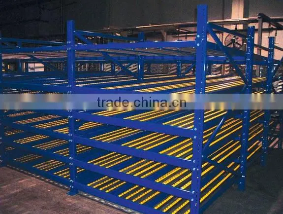 Flow Through Racks,Economical Lean Pipe FIFO Flow Rack