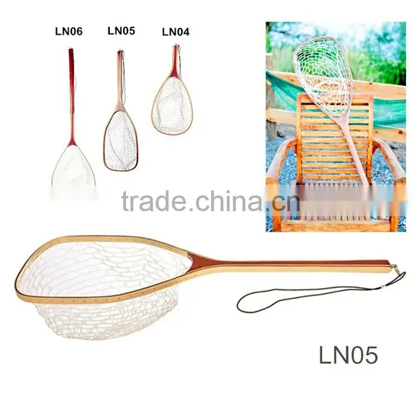 Long Handle Rubber Fishing Landing Net photo-2