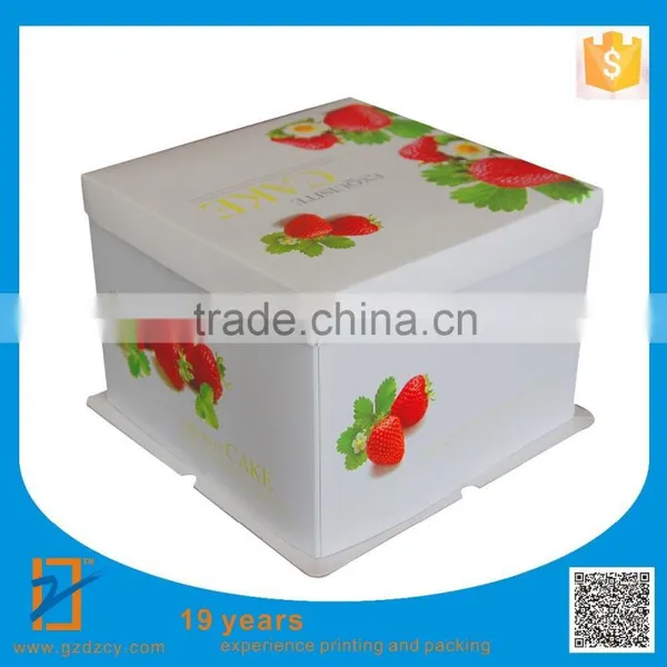 Popular Design Paper Cake Box/ Pop Boxes Cake For Dubai Cake Packaging photo-5