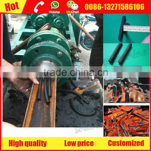 Low Investment Finger Coal Briquette Extruder Machine for Smoking Shisha Hookah photo-3