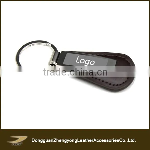 Wholesale Customized High-grade Leather Keychain photo-2