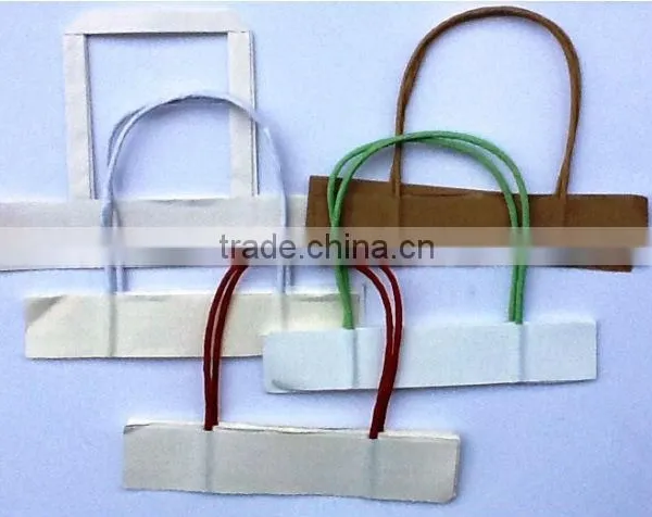 Twisted Paper Handle Shopping Bag