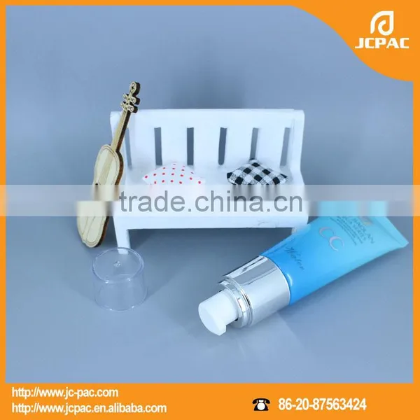 40ml Pump Head Cosmetic Tube, PE Airless Plastic Cream Tube Package With Pump photo-2